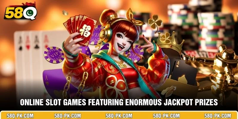 Online slot games featuring enormous jackpot prizes