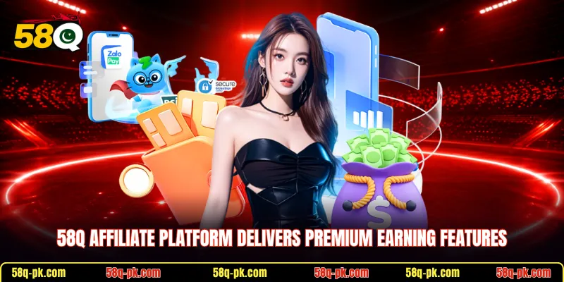 58Q Affiliate platform delivers premium earning features