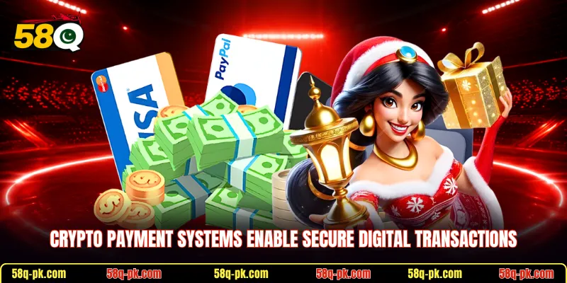 Crypto payment systems enable secure digital transactions