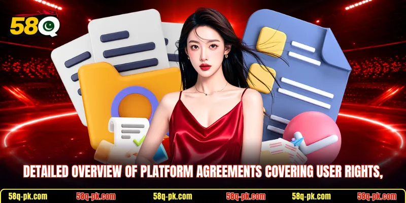 Detailed overview of platform agreements covering user rights,