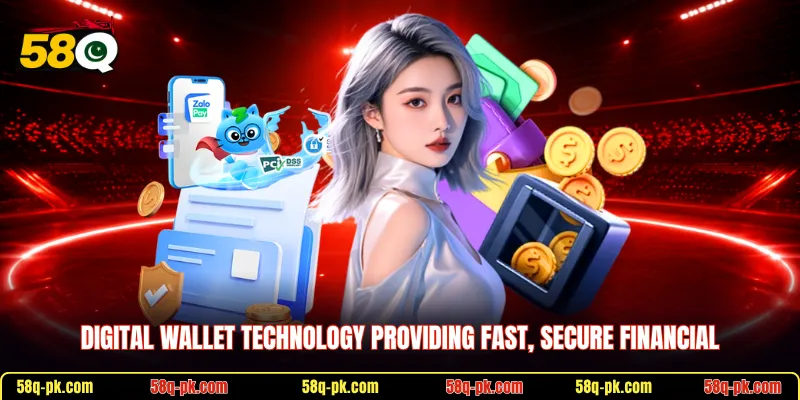 Digital wallet technology providing fast, secure financial