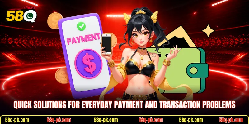 Quick solutions for everyday payment and transaction problems
