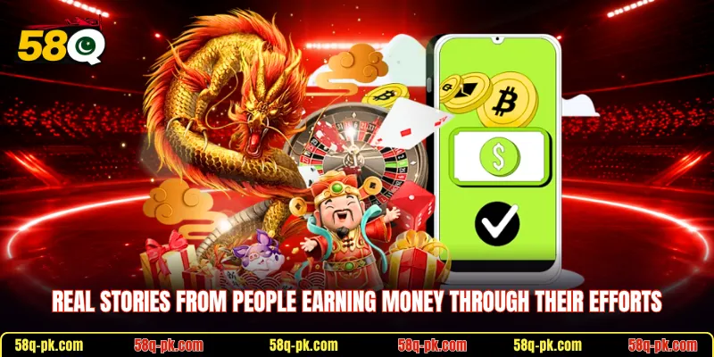 Real stories from people earning money through their efforts